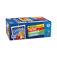 Fruit Juice Pouches Variety Pack, 6 oz, 40 Pouches/Carton (22000593)