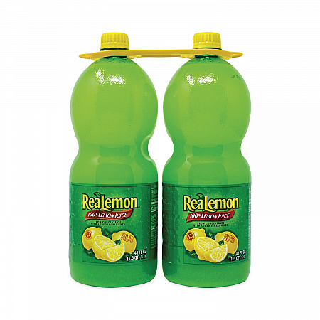 100% Lemon Juice from Concentrate, 48 oz Bottle, 2/Carton (22000913)