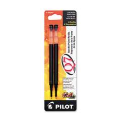 Refill for Pilot Retractable Q7, G2, Precise BeGreen and Dr Grip Gel Pens, Fine Needle Tip, Black Ink, 2/Pack (77245)