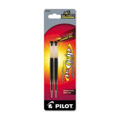 Refill for Pilot Dr. Grip Center of Gravity Ballpoint Pens, Medium Conical Tip, Black Ink, 2/Pack (77271)
