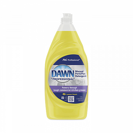 Manual Pot/Pan Dish Detergent, Lemon Scent, 38 oz Bottle (45113EA)
