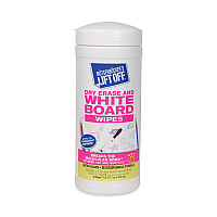 Dry Erase Board Cleaner Wipes, 7 x 12, 40/Canister (42703EA)