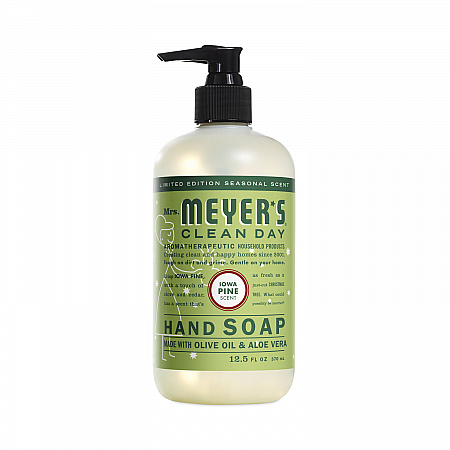 Clean Day Liquid Hand Soap, Iowa Pine Scent, 12.5 oz, 6/Carton (663396)