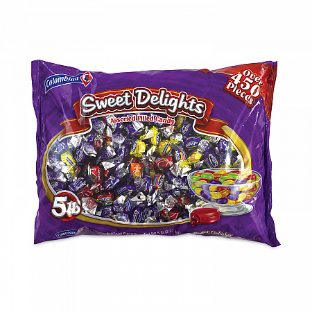 Fancy Filled Hard Candy Assortment, Variety, 5 lb Bag, Approx. 420 Pieces (20900248)