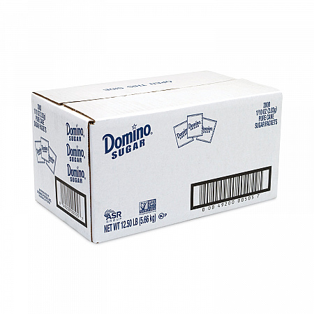 Sugar, 0.1 oz Packet, 2,000/Carton (22000501)