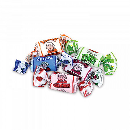 Assorted Fruit Chews, 1.5 lb Bag, Approx. 240 Pieces (20901227)