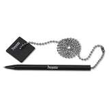 Iconex Preventa Standard Ballpoint Counter Pen, Medium 1 mm, Black Ink, Black (94190038)