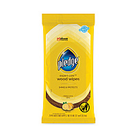 Lemon Scent Wet Wipes, Cloth, 7 x 10, White, 24/Pack (336297PK)