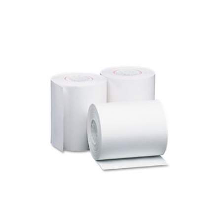Iconex Direct Thermal Printing Thermal Paper Rolls, 4.38" x 127 ft, White, 50/Carton (90782987)