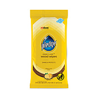 Lemon Scent Wet Wipes, Cloth, 7 x 10, White, 24/Pack, 12 Packs/Carton (336297)