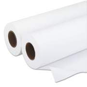 Iconex Amerigo Wide-Format Paper, 3" Core, 20 lb, 24" x 500 ft, Smooth White, 2/Pack (90750202)
