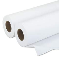 Iconex Amerigo Wide-Format Paper, 3" Core, 20 lb, 30" x 500 ft, Smooth White, 2/Pack (90750203)
