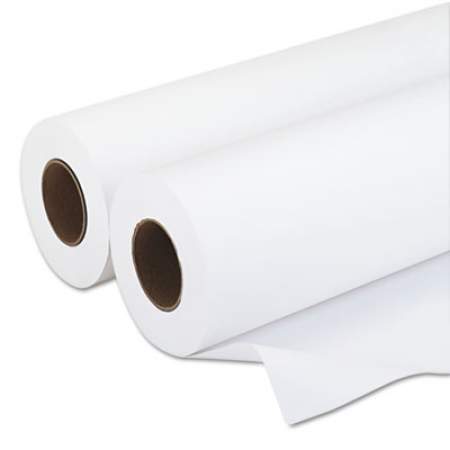 Iconex Amerigo Wide-Format Paper, 3" Core, 20 lb, 36" x 500 ft, Smooth White, 2/Pack (90750205)