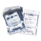 Iconex Clear Dual Deposit Bags, Tamper Evident, Plastic, 11 x 15, Clear, 100/Pack (94190071)