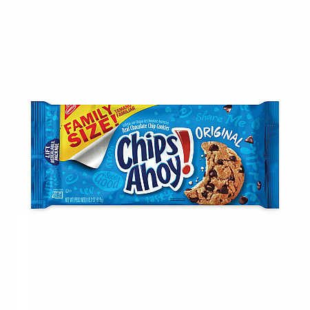 Chips Ahoy Chocolate Chip Cookies, 3 Resealable Bags, 3 lb 6.6 oz Box (22000425)