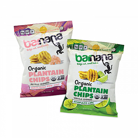 Plantain Chip Variety Pack, 2 oz Bag, 12/Pack (60000227)
