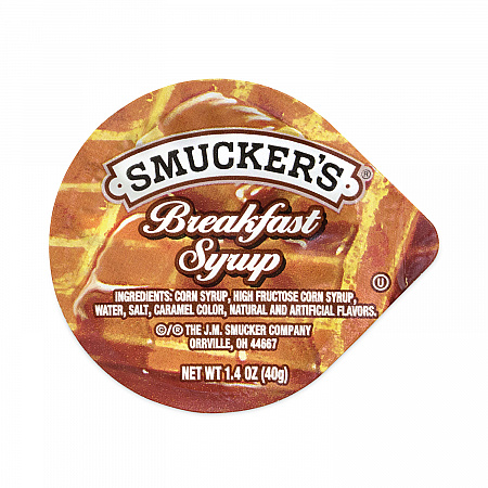 Breakfast Syrup Single Serve Packs, 1.4 oz Mini-Tub, 100/Carton (30700029)