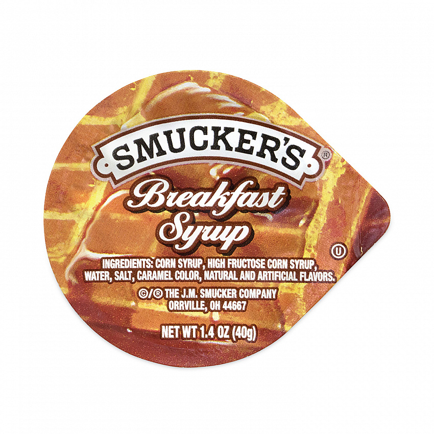 Breakfast Syrup Single Serve Packs, 1.4 oz Mini-Tub, 100/Carton (30700029)