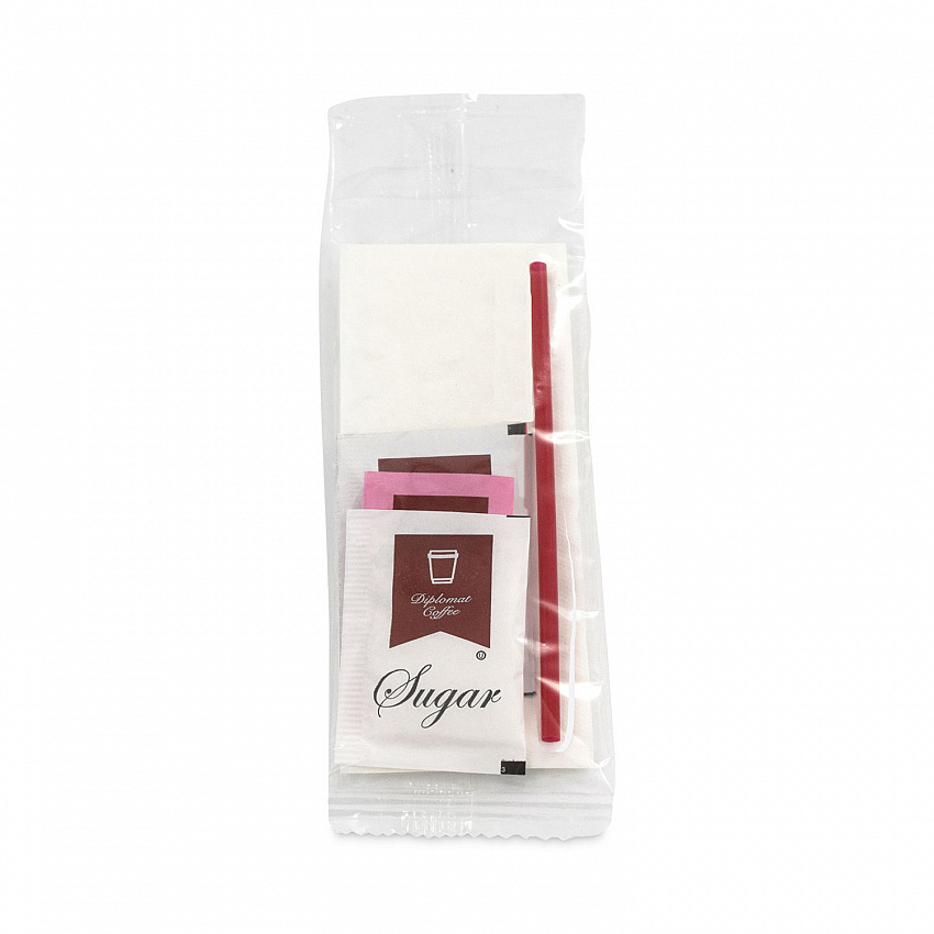 Economy Coffee Condiment Kit, 500/Carton (CCK11111C500)