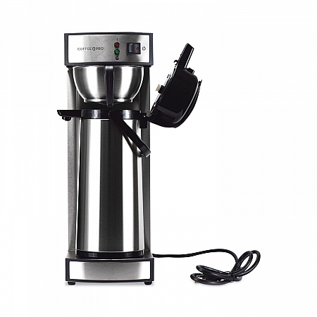 Air Pot Brewer, 75 oz, 8.75 x 14.75 x 21.25, Stainless Steel (CPRLA)