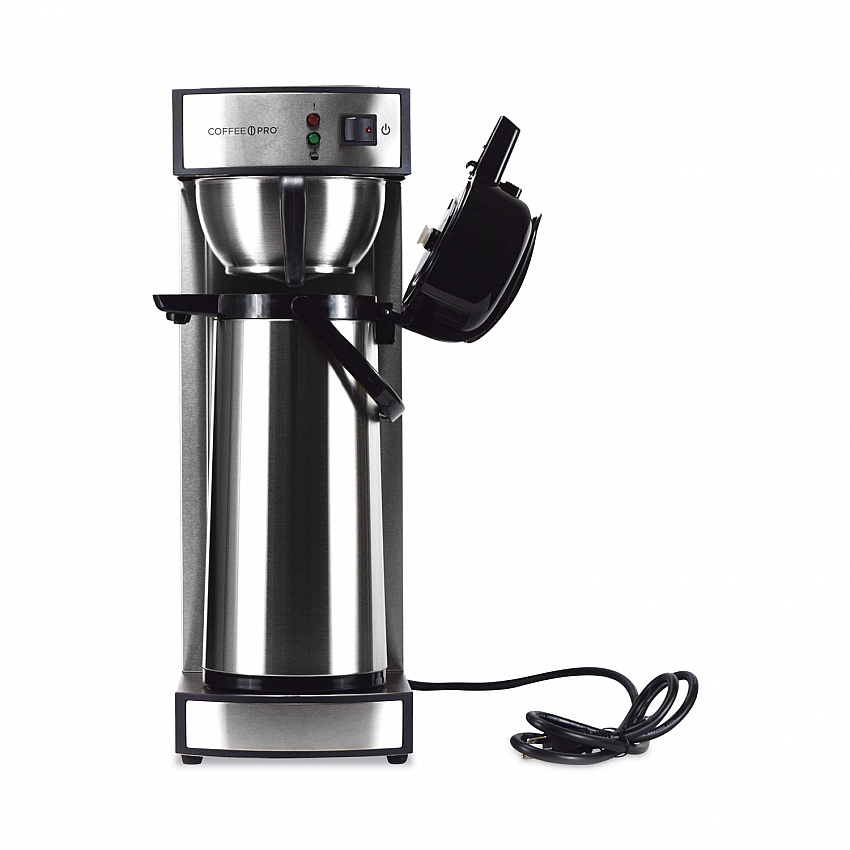 Air Pot Brewer, 75 oz, 8.75 x 14.75 x 21.25, Stainless Steel (CPRLA)