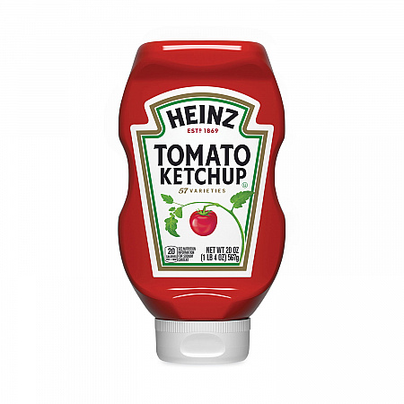 Tomato Ketchup Squeeze Bottle, 20 oz Bottle, 3/Pack (20901009)