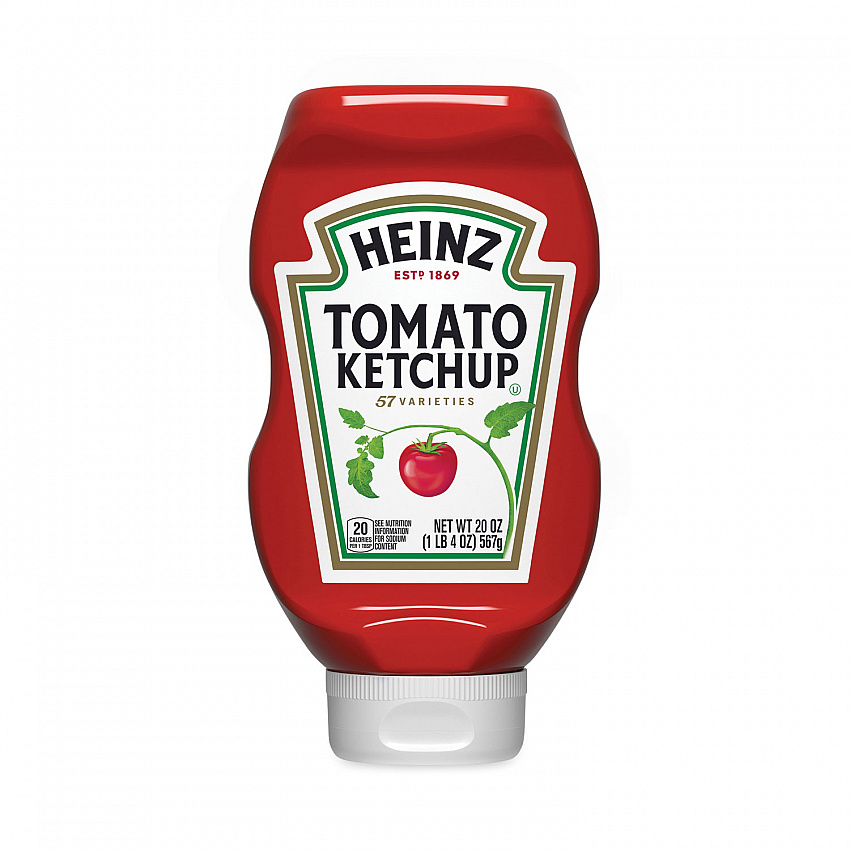 Tomato Ketchup Squeeze Bottle, 20 oz Bottle, 3/Pack (20901009)