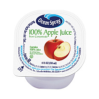100% Juice, Apple, 4 oz Cup, 48/Box (30700002)