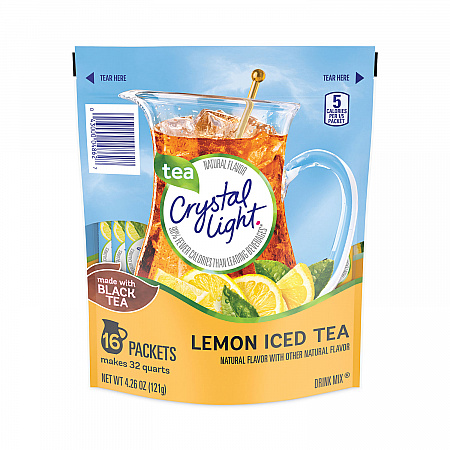 Flavored Drink Mix Pitcher Packs, Iced Tea, 0.14 oz Packets, 16 Packets/Pouch, 1 Pouch/Carton (22000553)