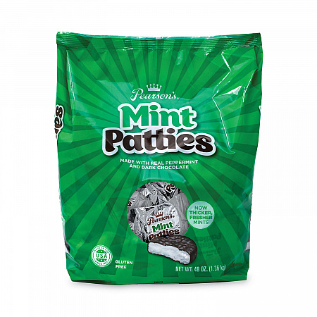 Mint Patties,175 Individually Wrapped, 3 lb Bag (20900558)