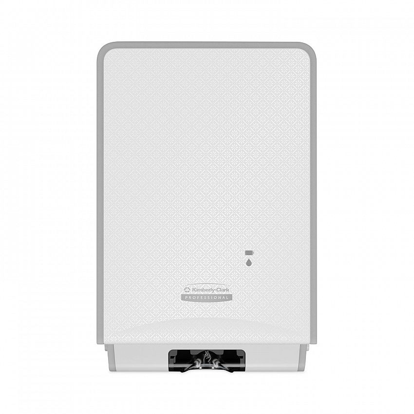 ICON Automatic Soap and Sanitizer Dispenser, 1.2 L, 8.06 x 14.18 x 4.75, White Mosaic (58714)