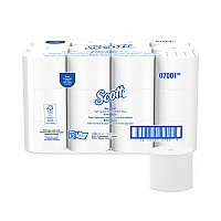 Essential Extra Soft Coreless Standard Roll Bath Tissue, Septic Safe, 2-Ply, White, 800 Sheets/Roll, 36 Rolls/Carton (07001)