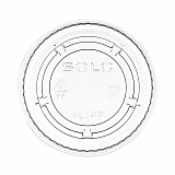 Portion/Souffle Cup Lids, Fits 1.5 oz to 2.5 oz Portion Containers, Plastic, Clear, 125/Sleeve, 20 Sleeves/Carton (PL2PP)