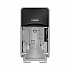 ICON Coreless Standard Roll Toilet Paper Dispenser, 7.18 x 13.37 x 7.06, Black Mosaic (58721)