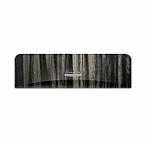 ICON Faceplate for Coreless Standard Roll Toilet Paper Dispenser, 3.56 x 12 x 1.5, Ebony Woodgrain (58832)