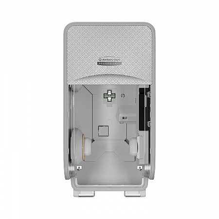 ICON Coreless Standard Roll Toilet Paper Dispenser, 7.18 x 13.37 x 7.06, Silver Mosaic (53696)