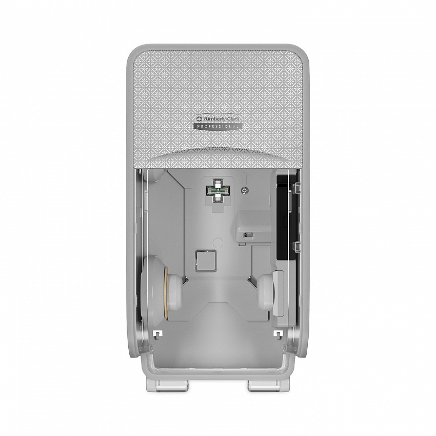 ICON Coreless Standard Roll Toilet Paper Dispenser, 7.18 x 13.37 x 7.06, Silver Mosaic (53696)