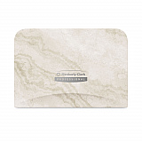 ICON Faceplate for Coreless Standard Roll Toilet Paper Dispenser, 4.25 x 6 x 1.5, Warm Marble (58791)