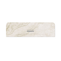 ICON Faceplate for Coreless Standard Roll Toilet Paper Dispenser, 3.56 x 12 x 1.5, Warm Marble (58792)