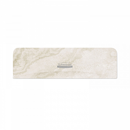 ICON Faceplate for Coreless Standard Roll Toilet Paper Dispenser, 3.56 x 12 x 1.5, Warm Marble (58792)