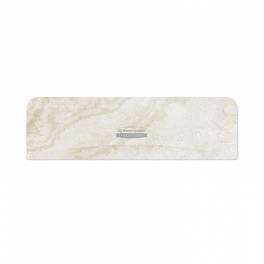 ICON Faceplate for Coreless Standard Roll Toilet Paper Dispenser, 3.56 x 12 x 1.5, Warm Marble (58792)