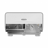 ICON Coreless Standard Roll Toilet Paper Dispenser, 8.43 x 13 x 7.25, White Mosaic (58712)