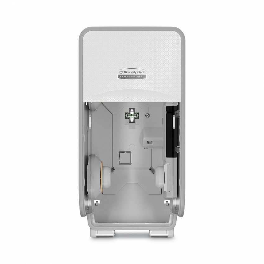 ICON Coreless Standard Roll Toilet Paper Dispenser, 7.18 x 13.37 x 7.06, White Mosaic (58711)