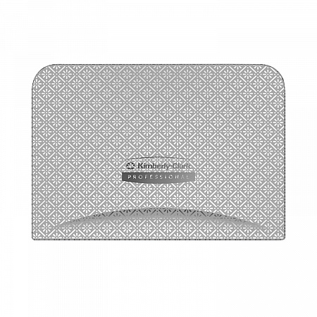 ICON Faceplate for Coreless Standard Roll Toilet Paper Dispenser, 4.25 x 6 x 1.5, Silver Mosaic (58761)