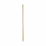 Tapered End Broom Handle, Lacquered Wood, 1.13" dia x 60", Natural (125)