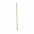 Metal Tip Threaded Hardwood Broom Handle, 1.13