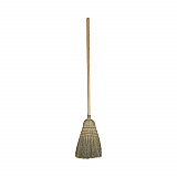 Warehouse Broom, Corn Fiber Bristles, 56" Overall Length, Natural, 12/Carton (932CCT)