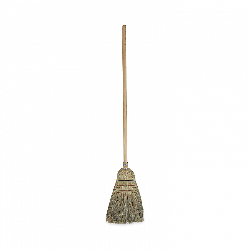 Warehouse Broom, Corn Fiber Bristles, 56" Overall Length, Natural (932CEA)