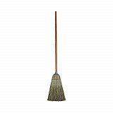 Warehouse Broom, Yucca/Corn Fiber Bristles, 56" Overall Length, Natural (932YEA)