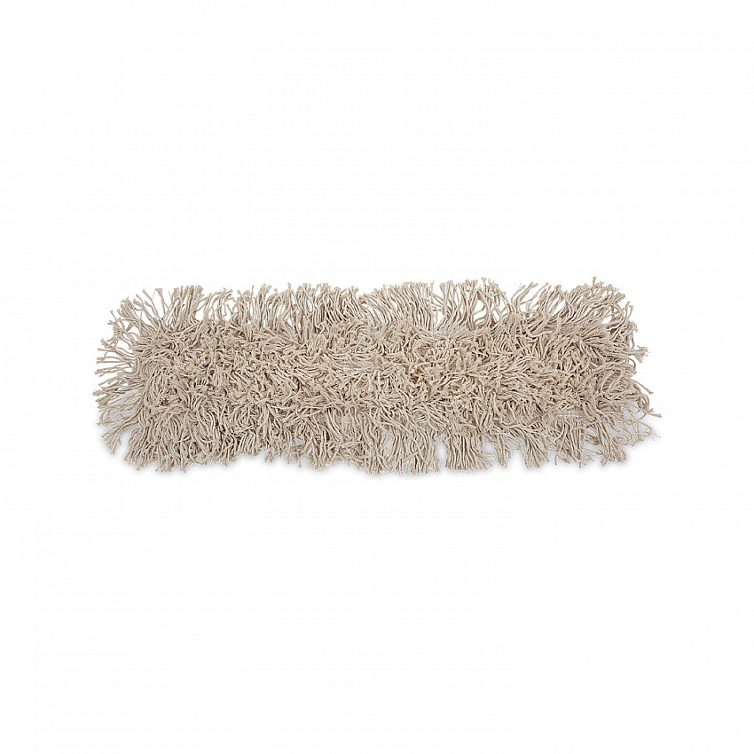 Industrial Dust Mop Head, Cotton, 24 x 3, White (1024)